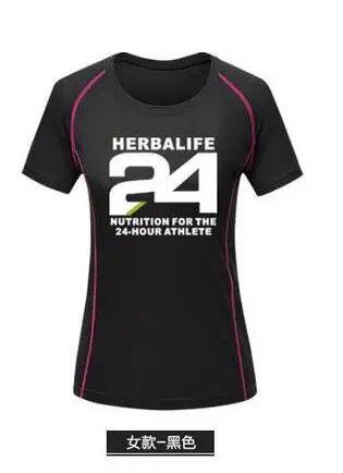 

2019 new T-shirt tops men and women fashion Herbalife short-sleeved sportswear