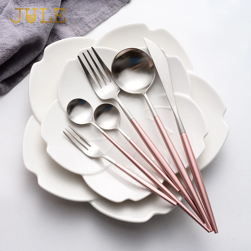 cutipol pink cutlery