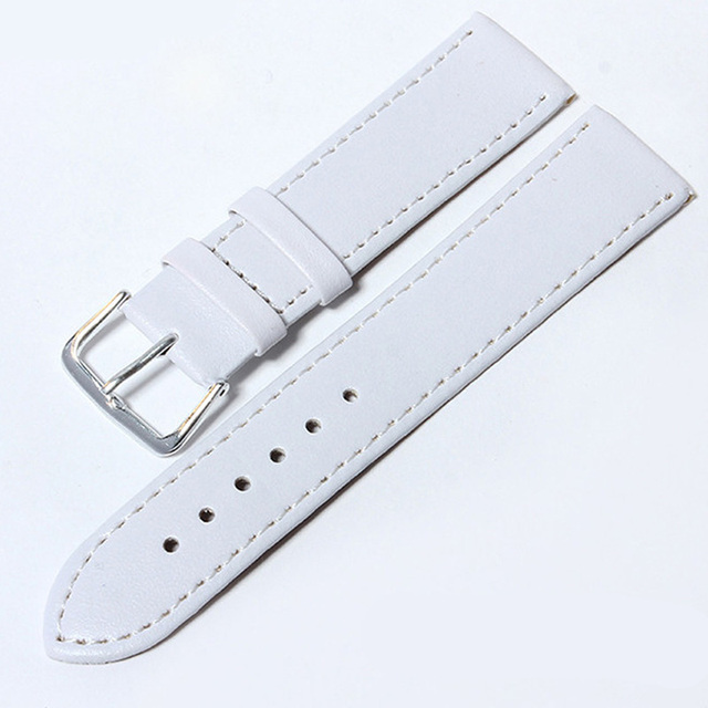Weave PU Leather Strap Watchband 12MM, 14MM, 16MM, 18MM, 20MM Watch Band New Candy Colors Clock Straps for Watches