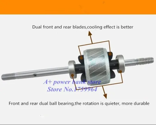 Universal Double Ball Bearing Fan 