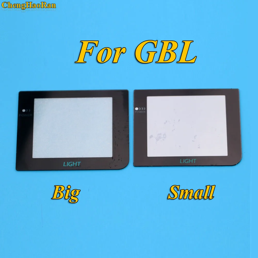16 моделей линз для экрана из стекла ChengHaoRan приставка Gameboy GB/GBA/GBC/GBA SP/3DS/GBP/GBL игровая