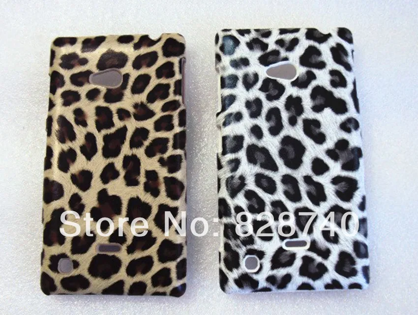 Hot Luxury Leopard Printing plastic hard back case cover fit For NOKIA LUMIA 720 N720 protector shell |