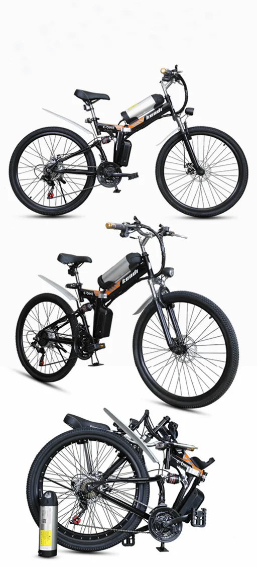 Clearance NORWICH 26inch 36V 250W Multi-function Electric Bike MAX 40KM/H 3