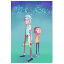 TaaWaa Rick And Morty Cartoon Art Silk Poster Prints 13x20 24x36 inch Painting Picture Wall Art For Living Room Home Decor TaaWaa Rick And Morty Cartoon Art Silk Poster Prints 13x20 24x36 inch Painting Picture Wall Art For Living Room Home Decor