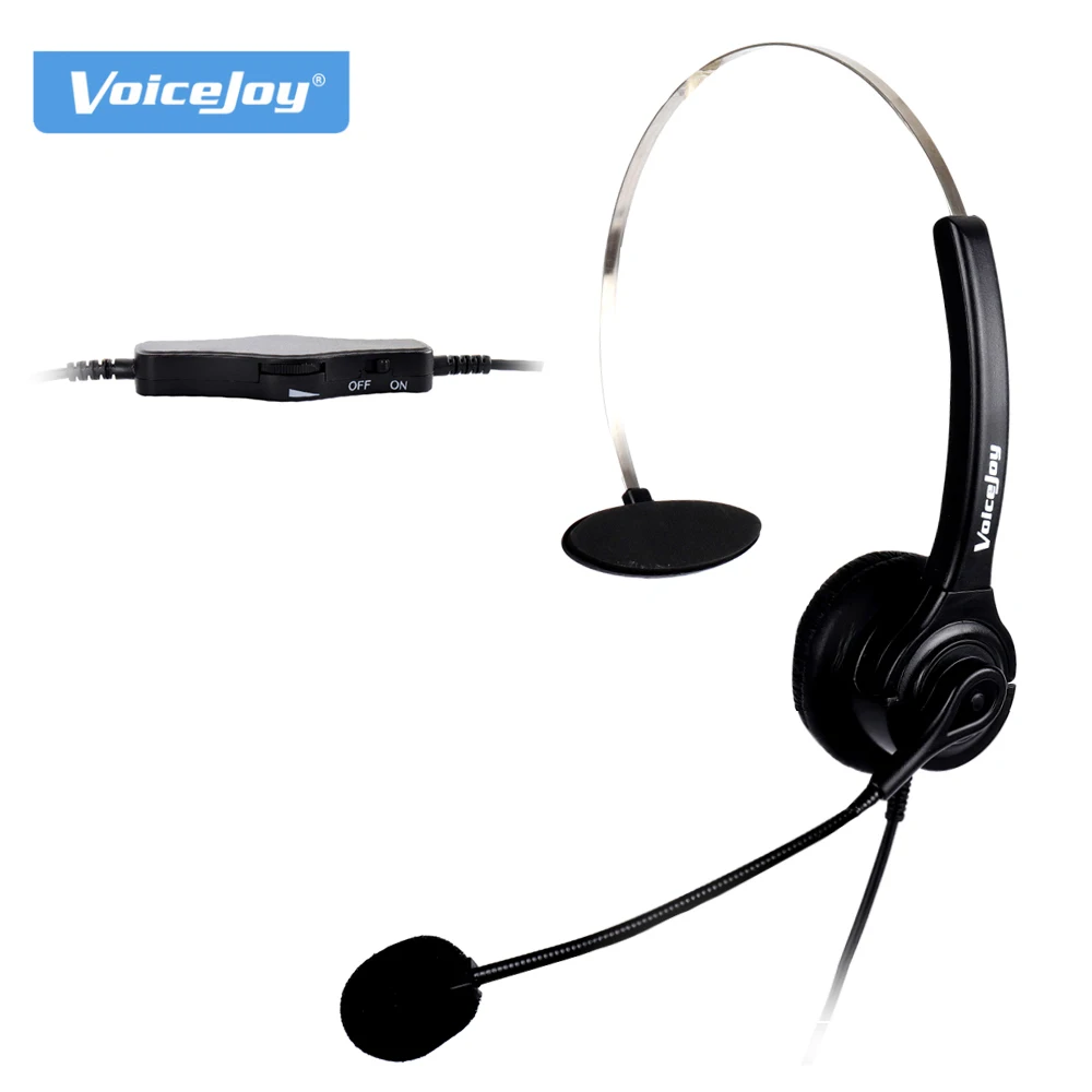 Buy Volume and Mute Mic headset Office phone headset