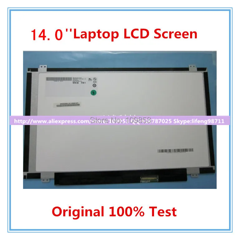 

14 INCH SLIM 40PINS DISPLAY B140XTN02.3 HB140WX1-300 B140XW03 V.0 LP140WH2 TLN1/N2/SA N140BGE-L42 L32 L41 L31 L33 LB2 1366*768