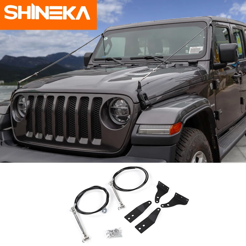SHINEKA защитные рамы для Jeep Wrnagler JL аксессуары 2018 препятствия исключают раньше