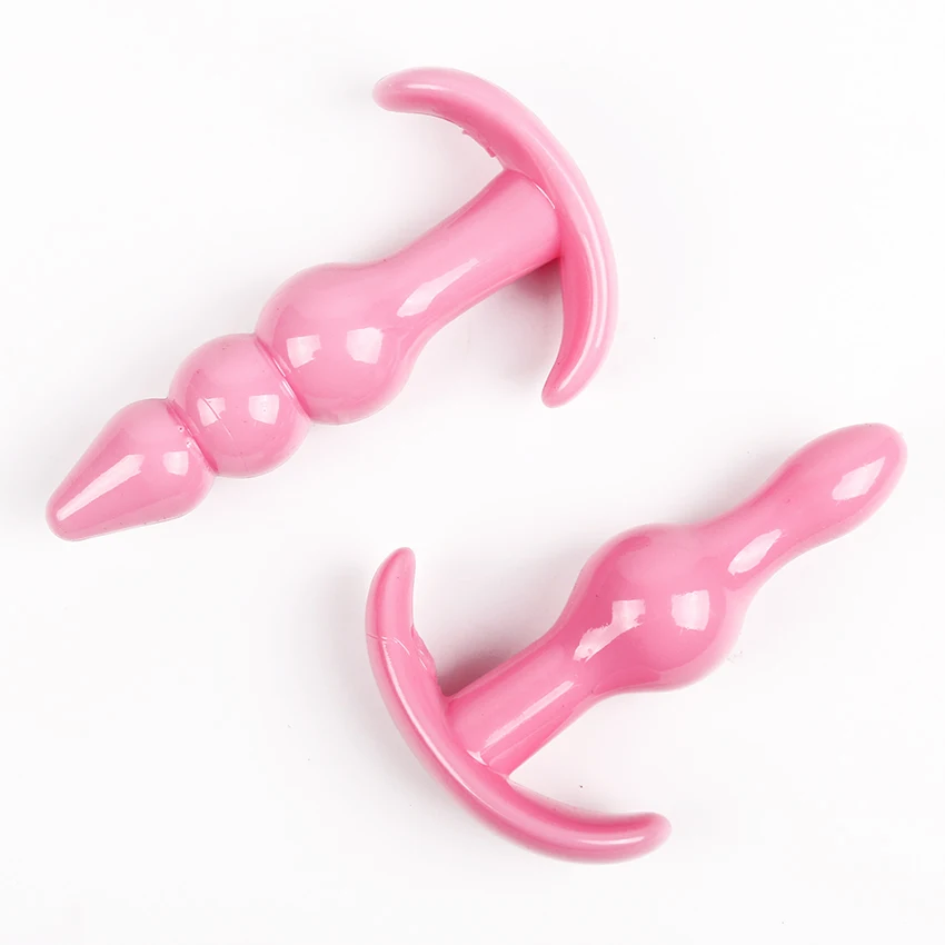 1PC Anal Plug Jelly Toys Real Skin Feeling Adult Sex Toys Sex Products Butt Plug Juguetes for Men Women 2 Style