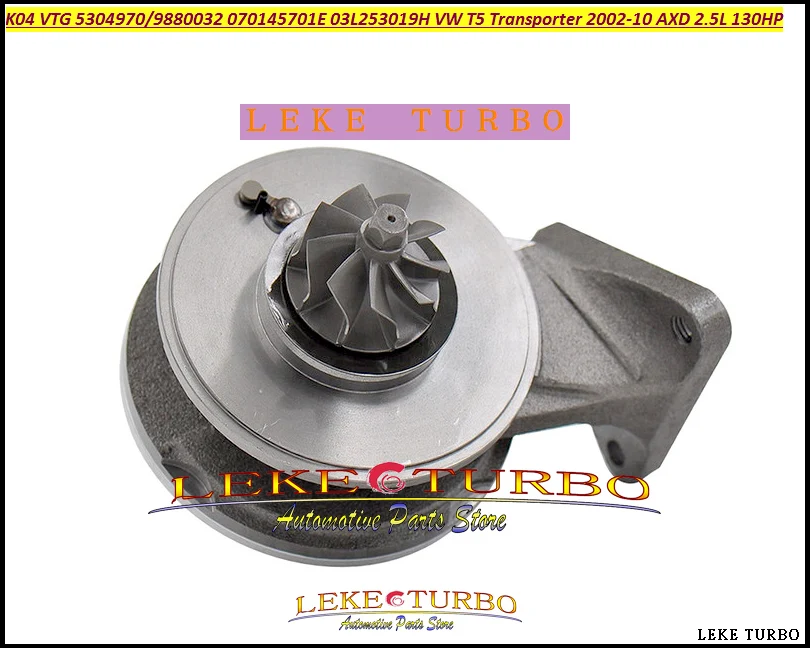 K04 VTG 53049700032 53049880032 070145701E 03L253019H Turbo Cartridge CHRA Core Turbocharger For VOLKSWAGEN VW T5 Transporter 2002-10 AXD 2.5L 130HP  (4)