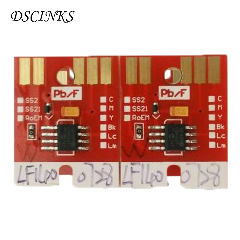 4 шт. чип чернильного картриджа LF140 для Mimaki JFX 1631 UJV 160 UJF 3042 принтер UV Постоянный 0728