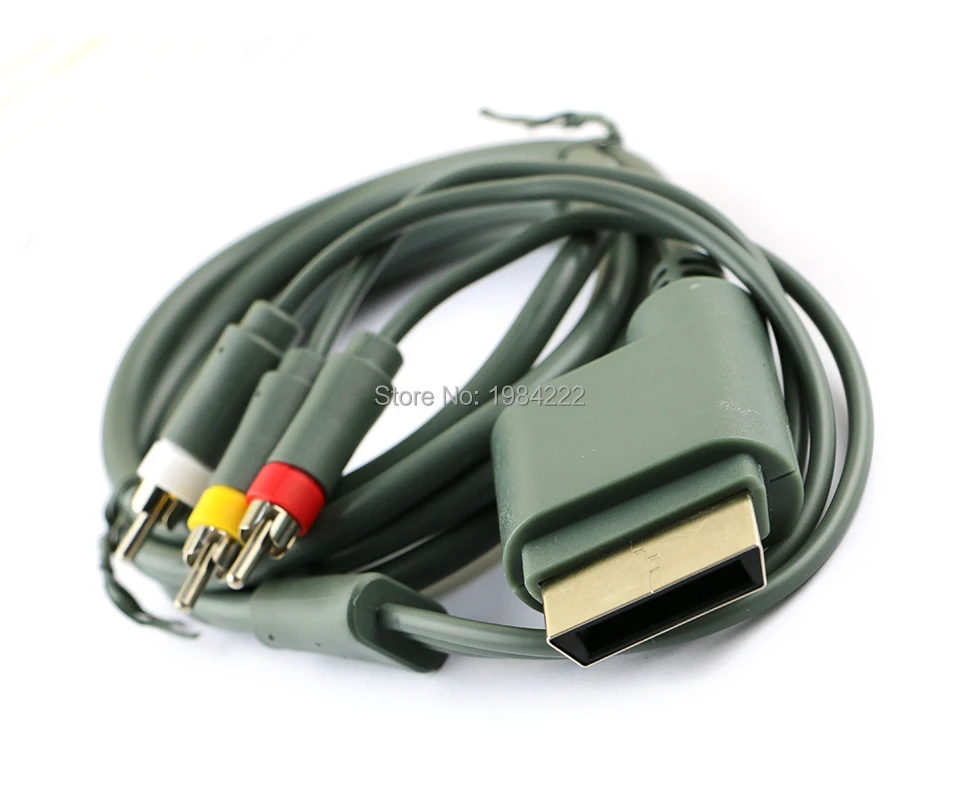  OCGAME 1.8 m Placcato Oro Composito Cavo AV Ad Alta Definizione 3 RCA HD TV Cavo Component Audio vi