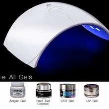 Сушилка для ногтей для гель-лака 36 Вт УФ-лампа для ногтей светодиодный светильник отверждения свет машинка для дизайна ногтей инструменты