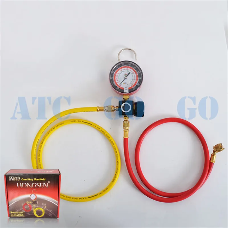 Air Conditioning Refrigerant Pressure Gauge Group R12 R22 R134a R404a