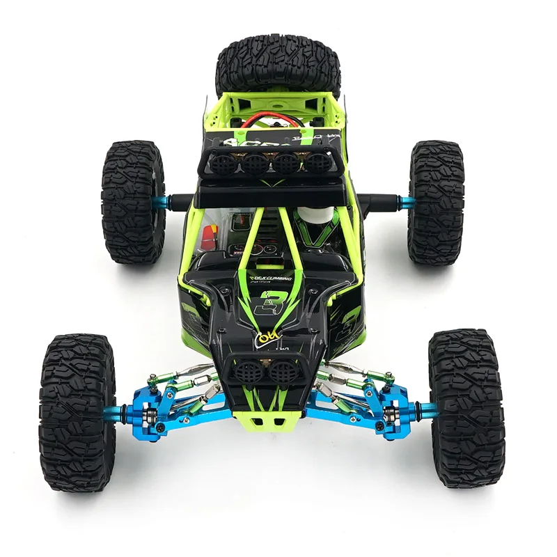 RC Car WLtoys 12428 4WD 1/12 2.4G 70/50km/h High Speed Monster Truck Radio Control RC Buggy Off-Road RTR Metal Updated Version