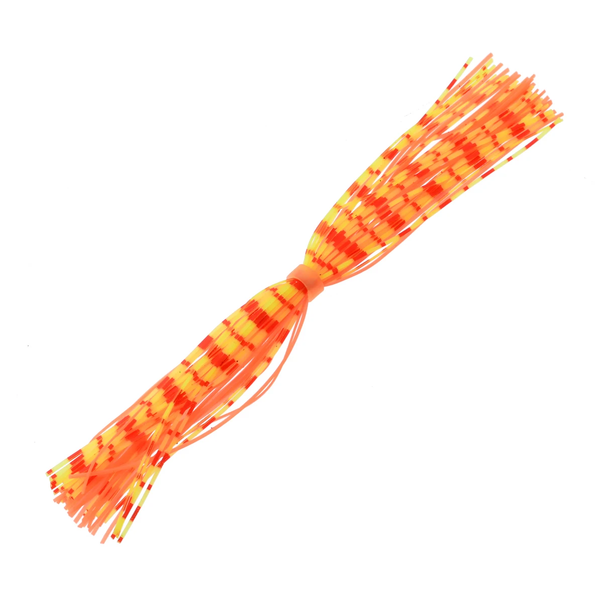 12 Bundles 50 Strands Silicone Fishing Skirts Spinner Bait Swim Bass Lure Thread Artificial Lures Jig Fishing Tackle Mixed Color