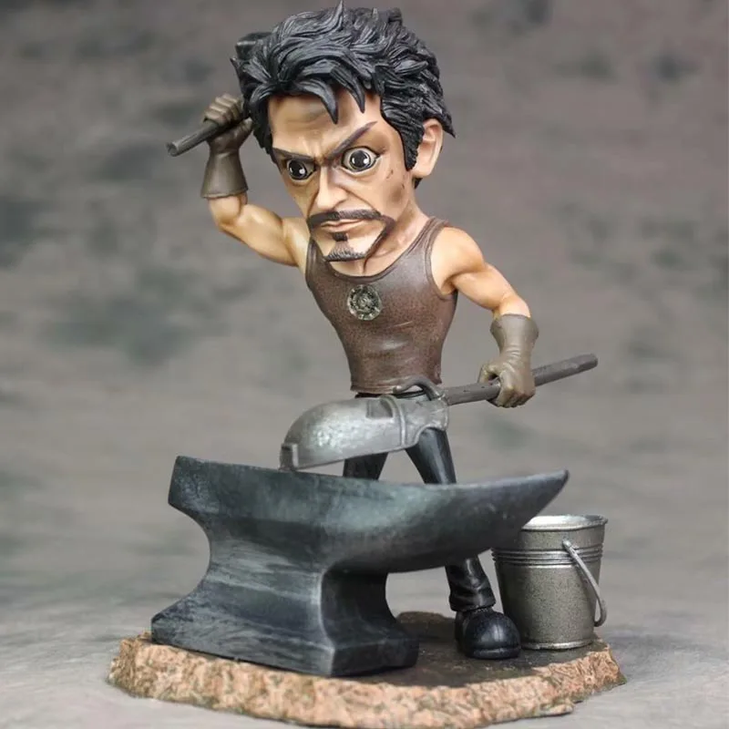 

Super hero Series Marvel the Avengers Tony Stark Iron Man Action Figure Toy PVC Collectible Model Doll Toys for Children Gift