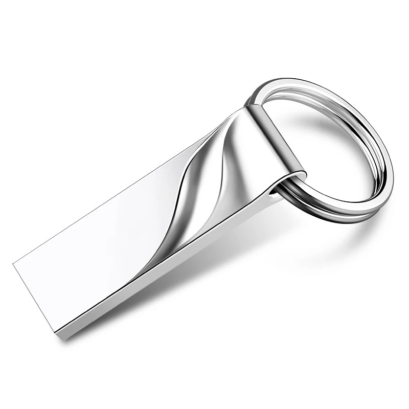 Металл Usb флешка 4ГБ 8ГБ 16ГБ 32ГБ 64ГБ логотип Pendrive Водонепроницаемый Memory Stick