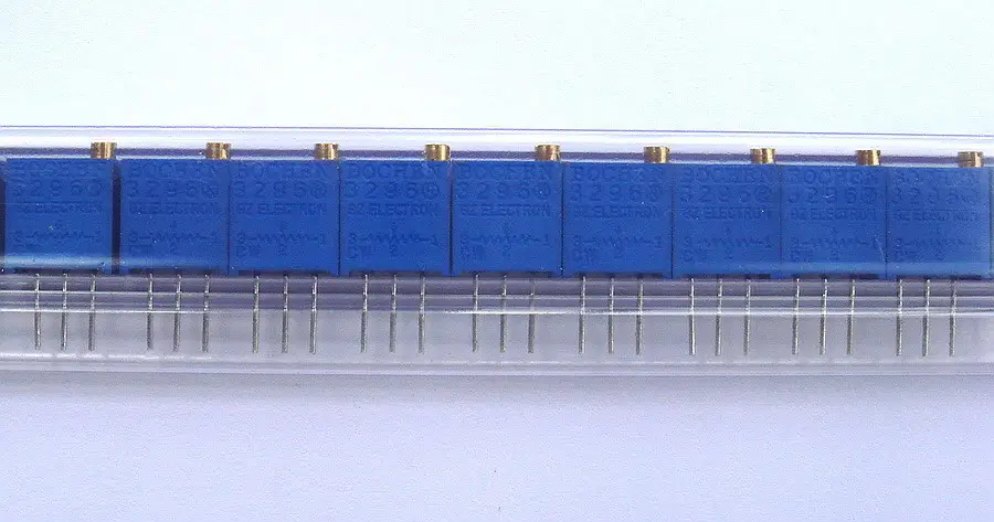 100 шт./лот) 10 Ом 3296 многооборотный потенциометр обрезки