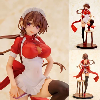 

25CM AlphaMax SkyTube STP standing in chair action figure toy sexy girls PVC figures toy Christmas gift for children girls