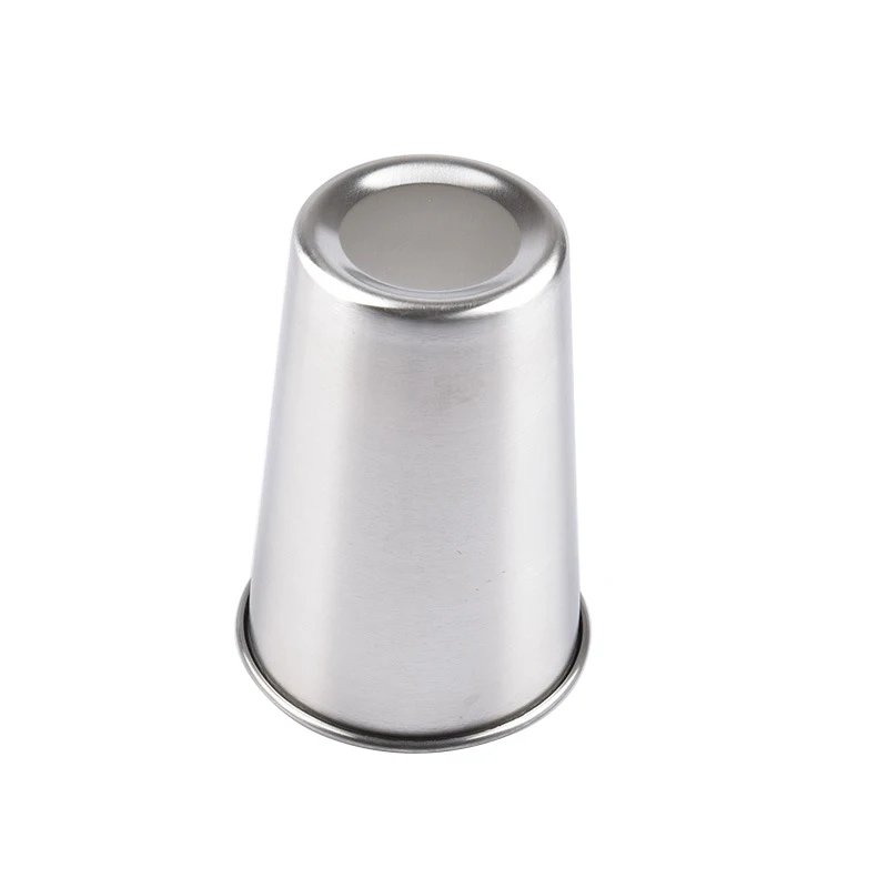 1pcs Stainless Steel Wine Glass Metal Beer Coffee Mug Whiskey Cup Home Milk Cup 30ml / 70ml / 180ml / 320ml Size Wine Glass