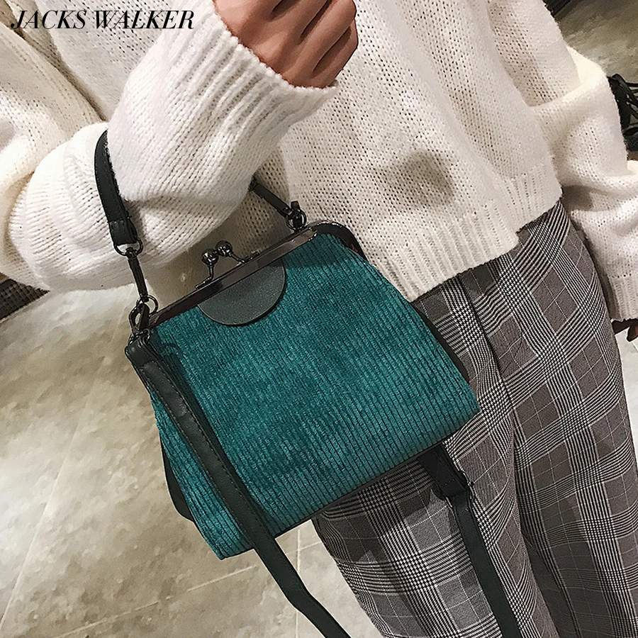 

Vintage Seashell Bag Fo Rwoman Fashion Velvet Tote Ladies Solid Color Wild Messenger Bag Luxury Handbags Women Bags Designer