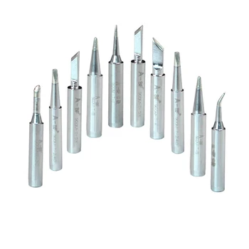 

Top quality 10pcs 900M-T Soldering Iron Tips Silver