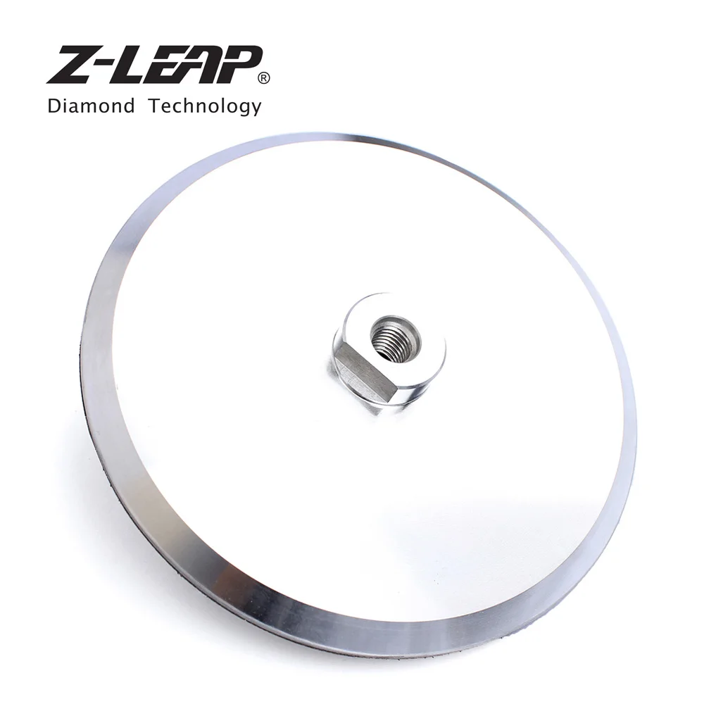 Z LEAP 7" Backing Pad Aluminum Hook & Loop Backer Disc For Polishing