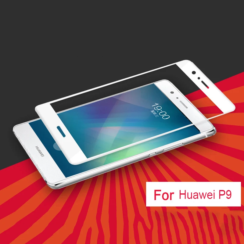 

9H 2.5D Ultra-clear Protective Tempered Glass For Huawei P9 5.2 inch Full Coverage Screen Protector Film Black White Gold Sklo