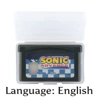 

32 Bit Video Game Cartridge Sonic Advance Console Card EU Version English Language Support Drop Shipping