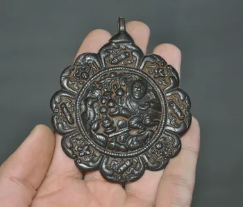 

christmas Tibet bronze Feng Shui auspicious eight treasures statue Exorcism amulet Pendant halloween