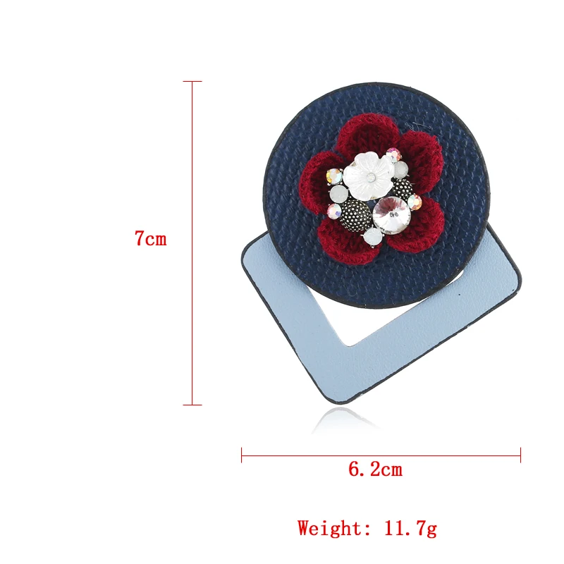 Женская Брошь, кожаная модная подвеска, Женская Брошь, цветок, ткань, брошь на булавке, ювелирные изделия, аксессуары для одежды, горячая распродажа, брошь на хиджаб