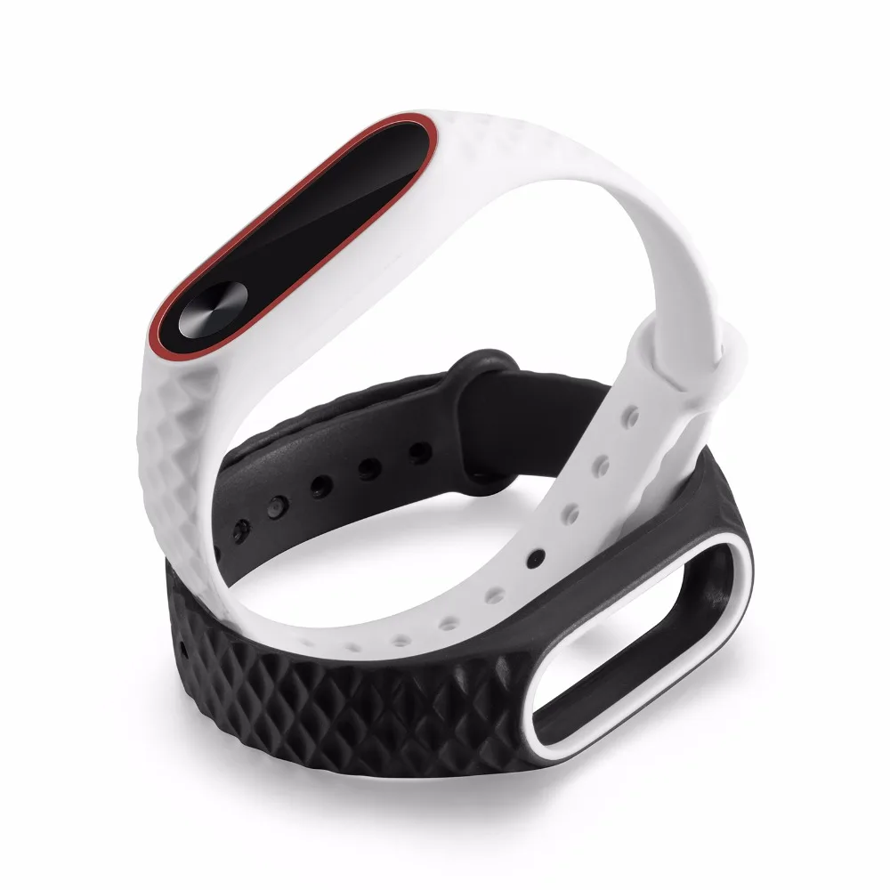 Ремешок для браслета Xiaomi Mi Band 2 цветной сменный ремешок смарт силиконовые