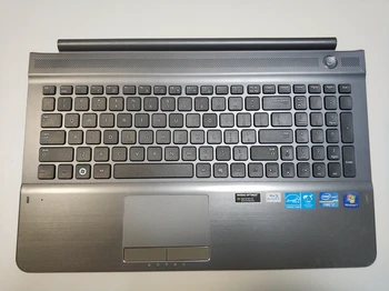 

(90% NEWS) US Germany Laptop Keyboard Bezel Palmrest Touchpad BA75-02835A BA75-02836C For SAMSUNG RC510 RC520 US GR Layout