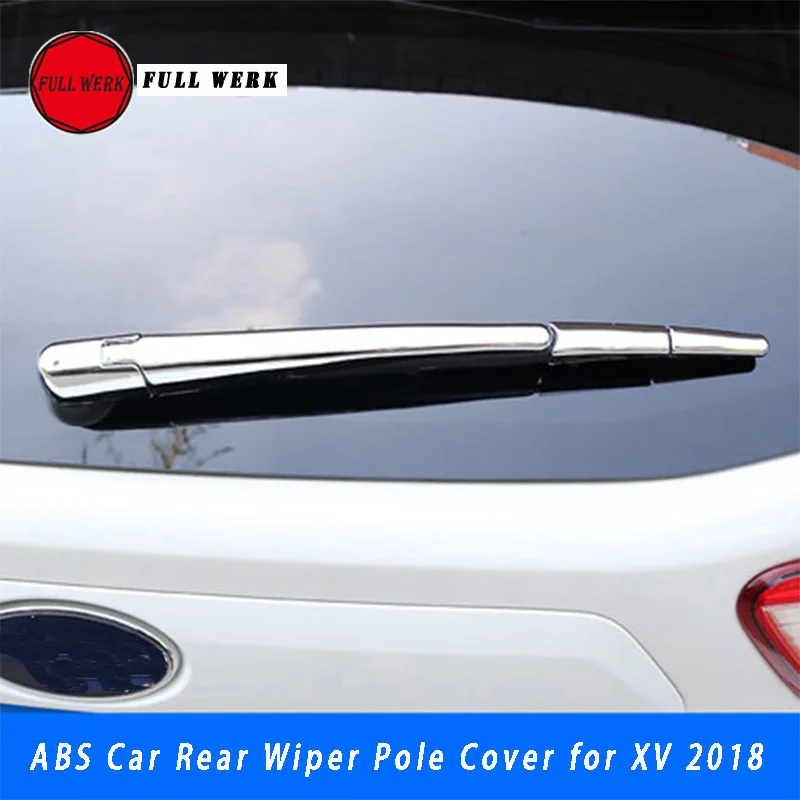 ABS Car Styling Rear Windscreen Wiper Cover Decoration Sticker Rain