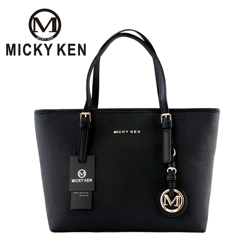 MICKY KEN Brand new2017 women handbags big pu leather quality letter female bag designer bolsos mujer