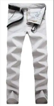 Лето молодых мужчин повседневные штаны Мужской подростки тонкие прямые брюки Свободные Студенческие длинные штаны-XZ5