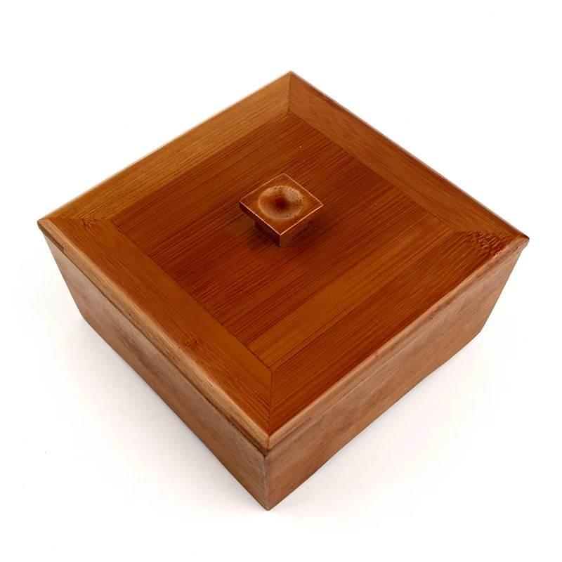 Индивидуальная деревянная бамбуковая коробка для хранения, шкатулка для косметики, ювелирных украшений, настольный органайзер для гардероба, домашний футляр для хранения ZSN-05