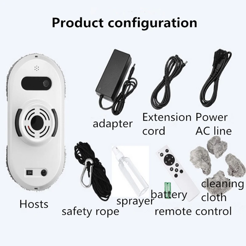 OPEN C901 window cleaner robot vacuum cleaner High Suction Anti-falling remote control robot vacuum cleaner robot cleaner OPEN C901 window cleaner robot vacuum cleaner High Suction Anti-falling remote control robot vacuum cleaner robot cleaner
