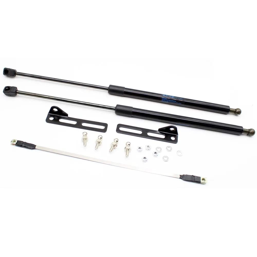 2 Front Hood Modify Gas Struts Lift Support Shock Damper for