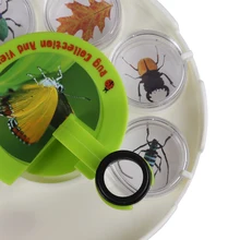 Insect Collection Observer Collecting Viewer Magnifier Science Early Development Education Toys for Children 