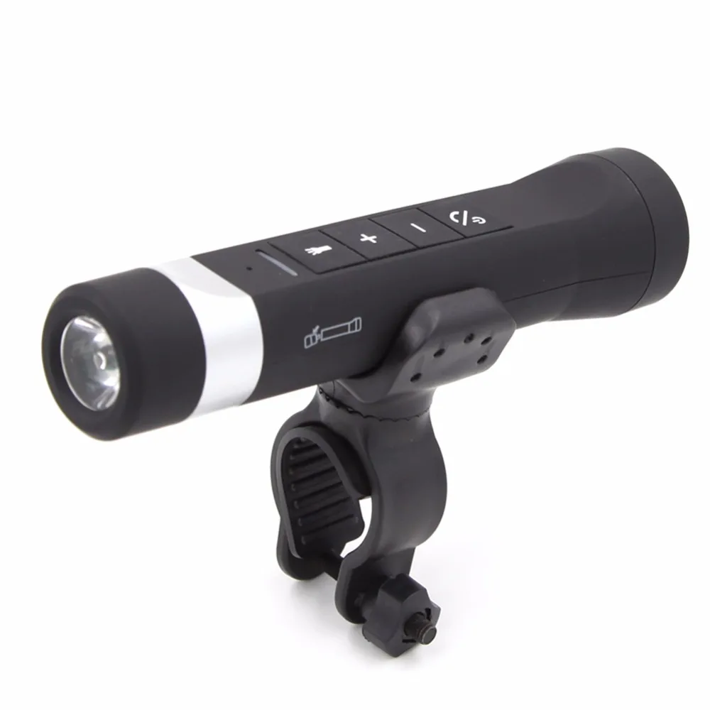 Multifunction Speakers Flashlight Music Brand Torch Bike Cycling Bluetooth Speakers Camping Light Power Bank SDYX100