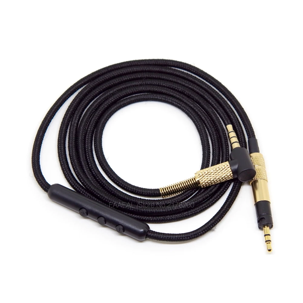 

DIY 3.5 To 2.5 Silver Plated High Quality Headset Upgrade Line For MOMENTUM/MOMENTUM ON EAR DIY Weave Earphone cable With Mic