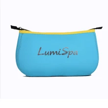 Kosmetyczka podróżna miękka wodoodporna torba do przenoszenia rękaw ochronny do Nuskin LumiSpa pędzel do twarzy makijaż o dużej wydajności pędzel(China)