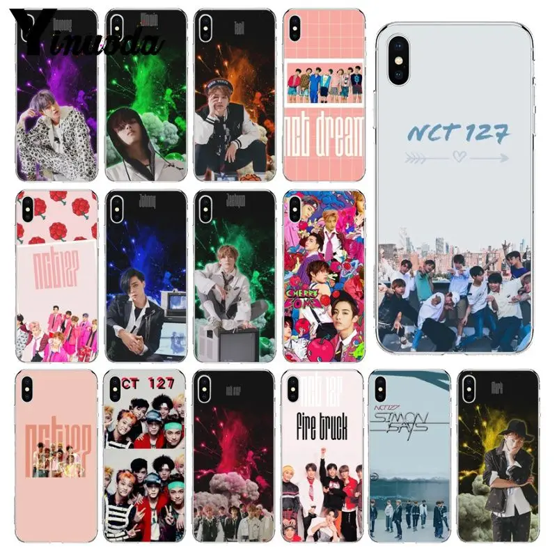 Yinuoda NCT U 127 мечта красочные милые аксессуары для телефона чехол Apple iPhone 8 7 6 6S Plus X XS