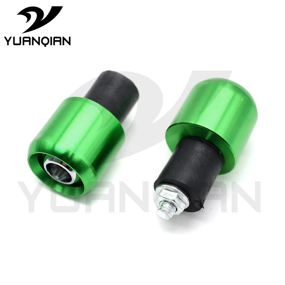 1 Pair Motorcycle with 22mm 7/8"" Handlebar Handle Grips Anti Vibration Handle Bar Ends for