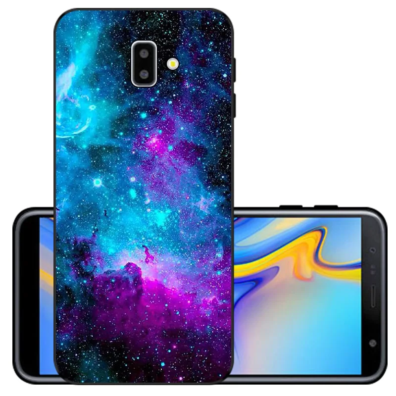 Чехол для Samsung Galaxy J6 Plus 2018 чехол с рисунком J 6 J6plus из ТПУ + J610 J610F силиконовый