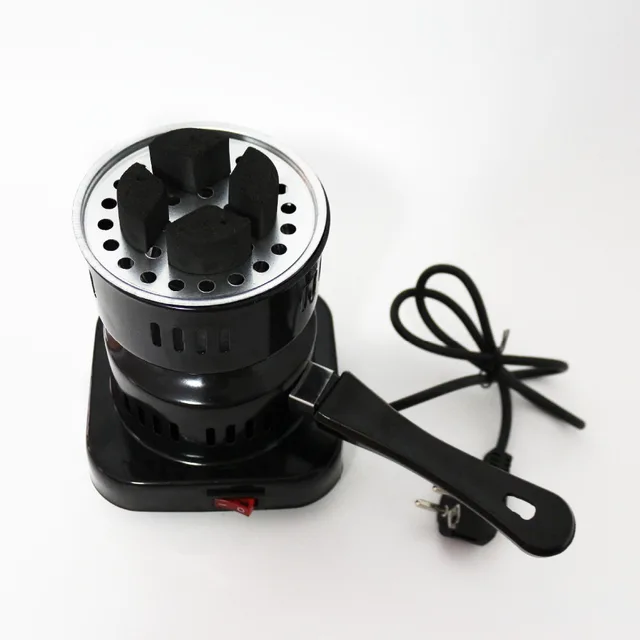 Double Deck Charcoal Electric Stove Hot Plate Coal Burner Double Deck Charcoal Electric Stove Hot Plate Coal Burner Heater For Shisha Hookah Narguile Water 220v Voltage
