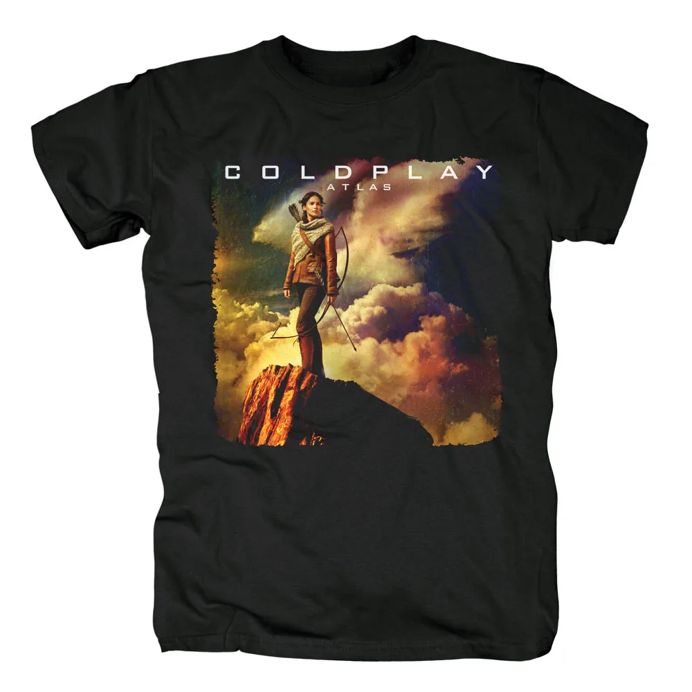 

Bloodhoof free shipping Coldplay alternative rock black cotton new t-shirt Asian Size