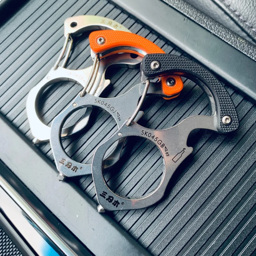Sanrenmu SK045/46 многофункциональная цепочка для ключей/Кольцо/Пряжка Edc