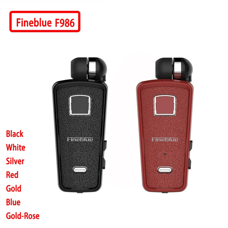 Promo Offer Fineblue F986 NEW Bluetooth Earphone InEar Handsfree with